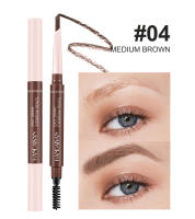 Lápiz de Cejas Doble Cabezal Duradero, Impermeable, Abaxo Fuerte, Longitud Larga - details 15