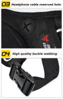 Bolsa de Motocicleta MOTOCENTRIC de Gran Capacidad Resistente al Agua, Transpirable, Resistente al Desgaste, Reflectante, Sin Pilling, Bolsa Oculta en Panel - details 10