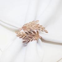 Juego de Anillos de Servilletas de Plata de 6 Piezas Soporte de Metal para Decoración de Boda y Mesa de Comedor - details 6