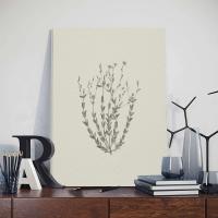 Cuadro de Lienzo Vintage con Hojas Botánicas y Hierbas de Natureza JUBEER para Decoración de Pared en Estilo Nórdico Sin Marco - details 7