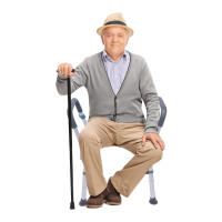 Silla de ducha con reposabrazos y respaldo, taburete de baño para personas mayores, silla de ducha, altura regulable - details 2