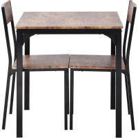 Juego de Comedor de 3 Piezas Mesa de Cocina, Sillas de Comedor, Juego de Asientos - details 8