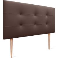 Cabezales de Cama Capitoné hasta el Suelo. Cabezal tapizado ACUALINE Tela y Polipiel. Cabeceros de Cama Matrimonio e Individual (Tela Beige, 160cm (Camas 150/160)) - details 13