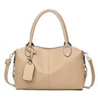 Bolso sencillo de color sólido a la moda para mujer, bandolera de hombro de gran capacidad para ir al trabajo, mochila de lujo de alta gama - details 4