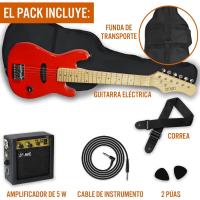 Paquete de Guitarra Eléctrica para Principiantes Tamaño 1/4 Amplificador Portátil de 5 W Cable - details 2