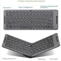 Teclado inalámbrico plegable con Bluetooth, USB tipo C para Windows, Android, ordenador, tableta, PC, teléfono - details 5