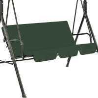 Almohadilla para silla columpio portátil, fácil de limpiar impermeable para Patio cojín, jardín y Patio al aire libre - details 6
