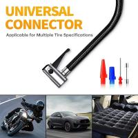 Compresor de aire para coche, bomba de aire con indicador de presión Digital, inyector de inflado de neumáticos, CC/CA - details 1