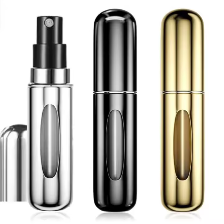Mini Atomizador de Perfume Recargable Botella de Spray Portátil de 5ML Vial de Perfume Sin Fugas - 1