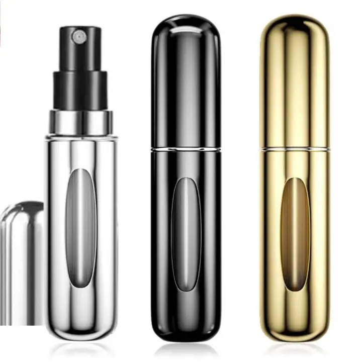 Mini Atomizador de Perfume Recargable Botella de Spray Portátil de 5ML Vial de Perfume Sin Fugas - 1