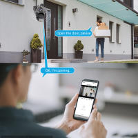 Cámara 360 grados doméstico exterior inalámbrico WIFI Internet remoto inteligente Visión nocturna alarma vigilancia - details 7