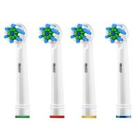 Cabezales de repuesto para cepillo de dientes eléctrico Oral B, cabezales de acción cruzada para modelo D12, D16, D100, 3757, 3709, pro3, pro1max, EB50, 4 piezas - details 0