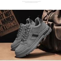 🧡 🧡 🧡 Zapatos de hombre 2025 nueva primavera sitio de construcción trabajo ocio seguridad laboral zapatos de trabajo antideslizantes resistentes al desgaste zapatos de hombre - details 2