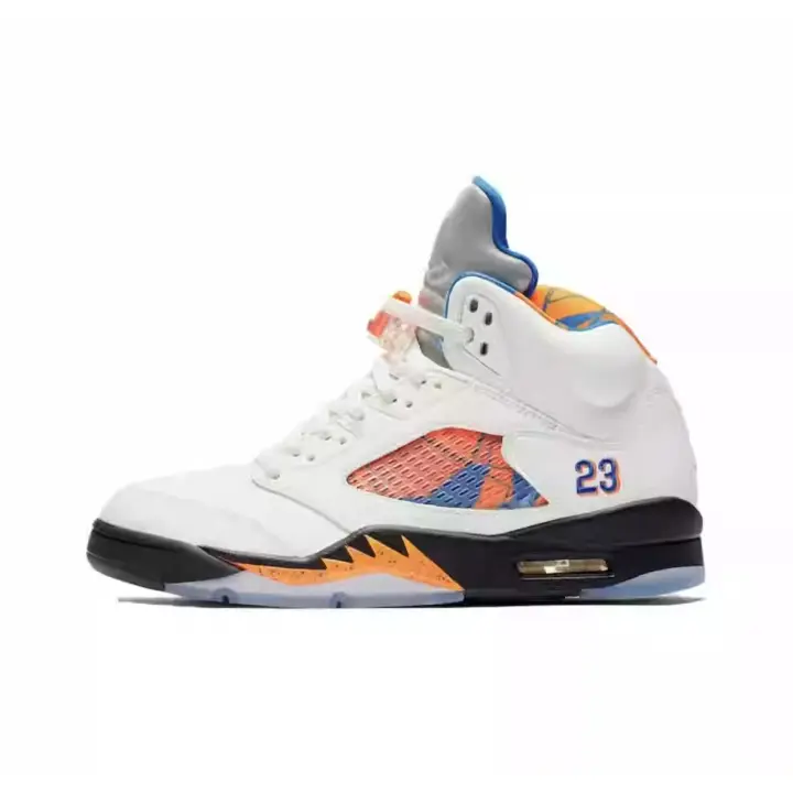 Zapatillas deportivas para correr Retro 5 5S de baloncesto transpirables para hombres y mujeres - 1