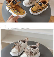 Nuevos zapatos deportivos para niños, zapatos casuales de suela alta con suela blanda antideslizante - details 8