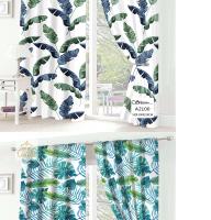 Cortina más vendida para ventana o puerta, decoración del hogar, hojas y estampado de flores, 1 unidad, 100x210cm - details 1