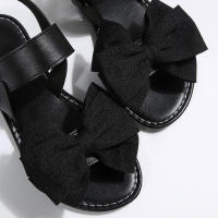 Sandalias de playa versátiles casuales de mariposa planas redondas talla grande 36 para mujer - details 7