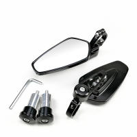 Espejo Lateral de Motocicleta en Aluminio 7/8" 22mm Par Universal para Motocicletas con Manillar y Espejo Trasero - details 12