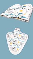 Saco de dormir para bebé de 0 a 6 meses, sobres para recién nacidos, envolturas para bebé, 2,5 TOG, diseño de capullo de algodón suave, Protector de cabeza y cuello - details 9