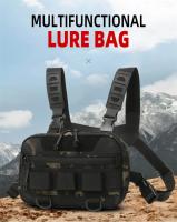 Chaleco táctico de pecho Mochila EDC Bolsa de aparejo frontal Rinonera para acampar al aire libre - details 1