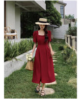 Vestido Elegante de Tencel Chiffon para Mujer Primavera-Verano Ajuste Franco Largo Adelgazante - details 6