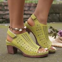 Sandalias de tacón alto para mujer, zapatos de verano - details 3