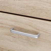 Armario con 3 puertas abatibles, zapatero de madera de 3 pisos, para entrada estrecha, pasillo, sala de estar, 60 x 24 x 120 cm, marrón rústico LBC030X01 - details 14