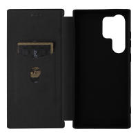 Funda de Carbono para Samsung Galaxy S24 Wallet de Protección de Cuero con Estilo de Libro de Apretón Magnético - details 7