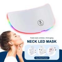 La piel inalámbrica del fotón de la belleza de la cara del LED de 7 colores aprieta la máscara facial del cuello del rejuvenecimiento - details 13