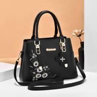 Bolso nuevo de moda con flores bordadas para mujer, versión coreana, bolso de hombro tipo bandolera, mochila de lujo de alta gama - details 0