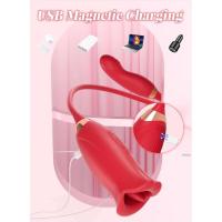 Empaque privado SEX Vibrador de lengua telescópico para clítoris y estimulación del punto G - details 8