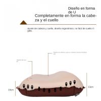 Almohada inflable portátil de queso para viajes de ocio y Camping al aire libre - details 3