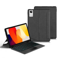AJIUYU-funda con Teclado para Xiaomi Redmi Pad SE, 11 pulgadas, Teclado inteligente, retroiluminación, Español - details 1