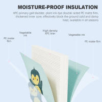 Alfombra de Juego Plegable para Bebé Impermeable Portátil Espesor de 1.2cm Para Niños y Niñas - details 5