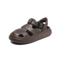 Nuevo 2025 zapatos para niños sandalias con diseño de hebilla clásica para niños niñas, sandalias suaves y cómodas, zapatillas, escuela 26 - details 2