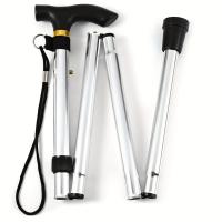 Bastón de Senderismo Ergonómico con Bloqueo de Palanca y Base Estable Ajustable, Plegable para Senderismo y Camping - details 8