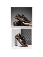 Sandalias de hombre de verano, nuevos zapatos de playa, sandalias de hombre antideslizantes, cosidas a mano, zapatos de hombre. - details 9