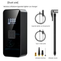 Inflador de Neumáticos Eléctrico Portátil Función de Batería para Motocicleta, Bicicleta, Pelota - details 11