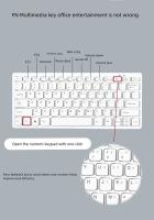 Juego combinado portátil de 2,4G, mini teclado y ratón para ordenador portátil, Mac, escritorio, TV, inteligente, PS4 - details 8