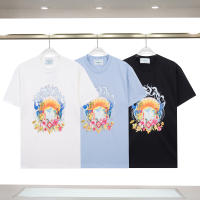 Nueva colección de verano con logotipo impreso frontal, camiseta deportiva de algodón puro con cuello redondo para hombre, camisa informal de estilo básico para pareja - details 16