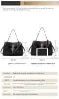 Bolso nuevo bolso de mano de gran capacidad para mujer bolso de hombro con textura - details 2