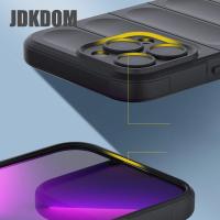 Funda de aire invisible para iPhone Jdkdom A prueba de golpes, invisible, para iPhone 16, 15, 14, 13, 12, 11 Pro Max, 6, 7, 8 Plus - details 4