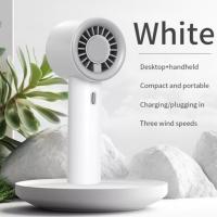 Ventilador portátil de mano con carga USB, miniventilador de bolsillo multifuncional de aspecto bonito, pequeño, ligero y de poco ruido - details 7