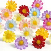 50 Uds. Cabezas de seda artificiales de 2cm para el hogar, ración de boda, accesorios para corona de novia DIY - details 2