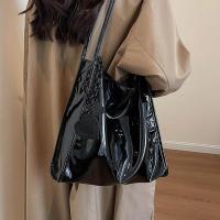 Bolso de hombro de charol para mujer, bolso de mano informal Vintage, bolso de compras de gran capacidad - details 8