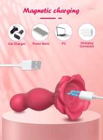 Vibrador Anal de Rosa Control APP Masajeador Prostatal Juguetes para Adultos Salud y Placer - details 1