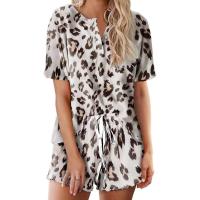 Conjunto de pijama Tie Dye para mujer, ropa de dormir para estar por casa, 2 piezas - details 3