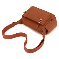 Bolso cruzado de nailon portátil, bolso de mano ligero de Color sólido para mediana edad, correa ajustable, bolso de hombro multibolsillos de moda - details 6