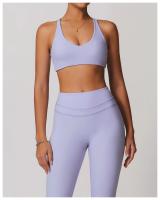 Sujetador de Yoga para Mujer de Nylon Sexy Cruz Transpirable para Gimnasio Top de Primavera/Verano - details 13