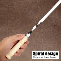 Palito de Barbacoa de Acero Inoxidable 55cm Largo Mango Ideal para Parrillas al Aire Libre - details 3
